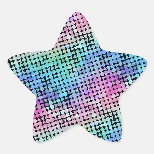 rainbow regen : star sticker (Front)
