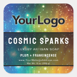 Rainbow Reiki Energy Worker Cosmic Product Labels