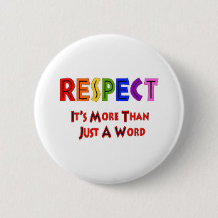 Rainbow Respect 2 Inch Round Button
