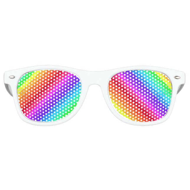 Rainbow Retro Sunglasses (Front)