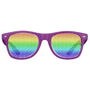 Rainbow Retro Sunglasses
