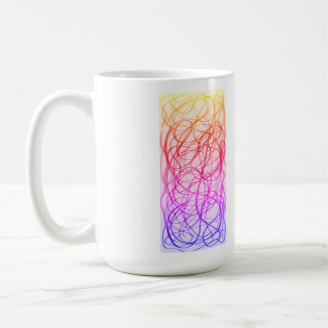 Rainbow Rhapsody Coffee Mug (Left)