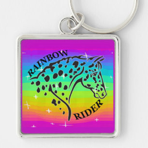 RAINBOW RIDER KEYCHAIN