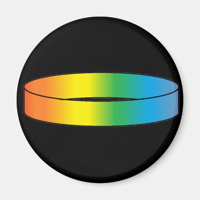 Rainbow Ring Magnet (Front)