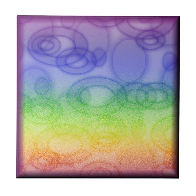 Rainbow Rings Tile (Front)
