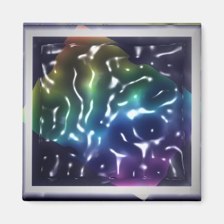 Rainbow Ripple's Acid Liquid Post-it Note Magnet