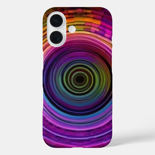 Rainbow ripples Case-Mate iPhone case (Back)