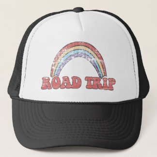 Rainbow Road Trip Trucker Hat