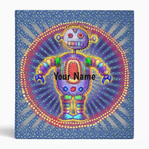 Rainbow Robot  binder 