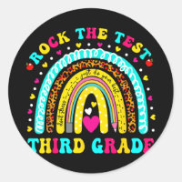 Rainbow Rock The Test Day Third Grade Testing Day 
