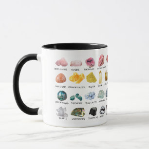 Rainbow Rocks La Crystal Collection Café Mug