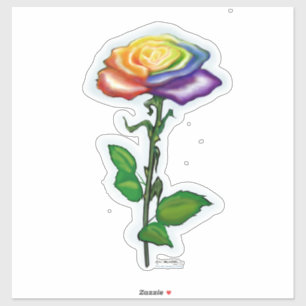 Rainbow Rose