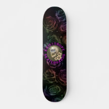 Rainbow Roses (Dark) Precious Metal