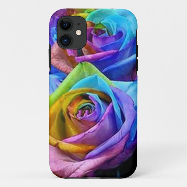 Rainbow Roses iPhone 5 case (Back)