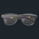 Rainbow Roses  Sunglasses<br><div class="desc">Rainbow Roses.  Floral rainbow theme. Celebrate your pride in living and loving.</div>