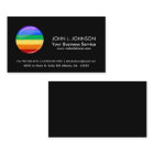 Rainbow Round LGBT Flag