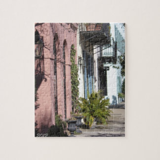 Rainbow Row Charleston SC Jigsaw Puzzle