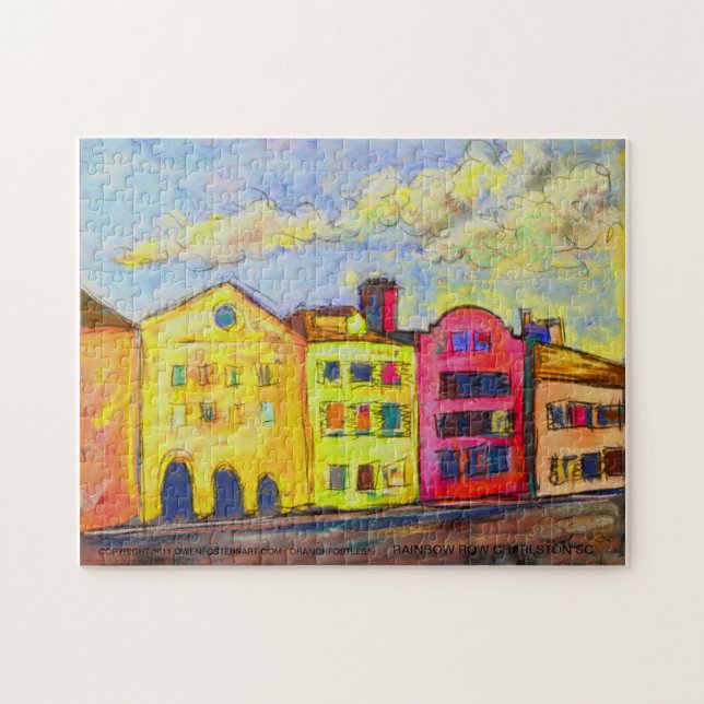 RAINBOW ROW JIGSAW PUZZLE (Horizontal)