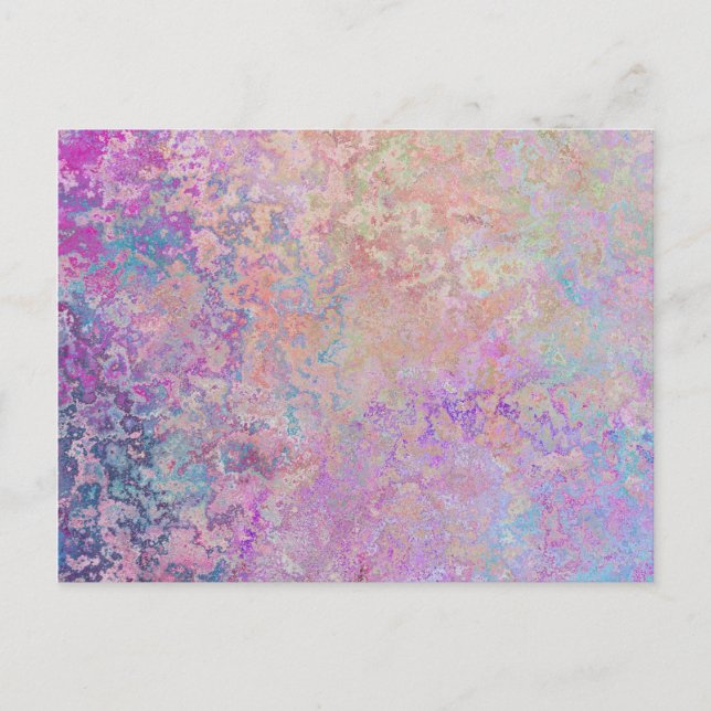 Rainbow Rust Postcard (Front)