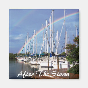 Rainbow Sailing Magnet