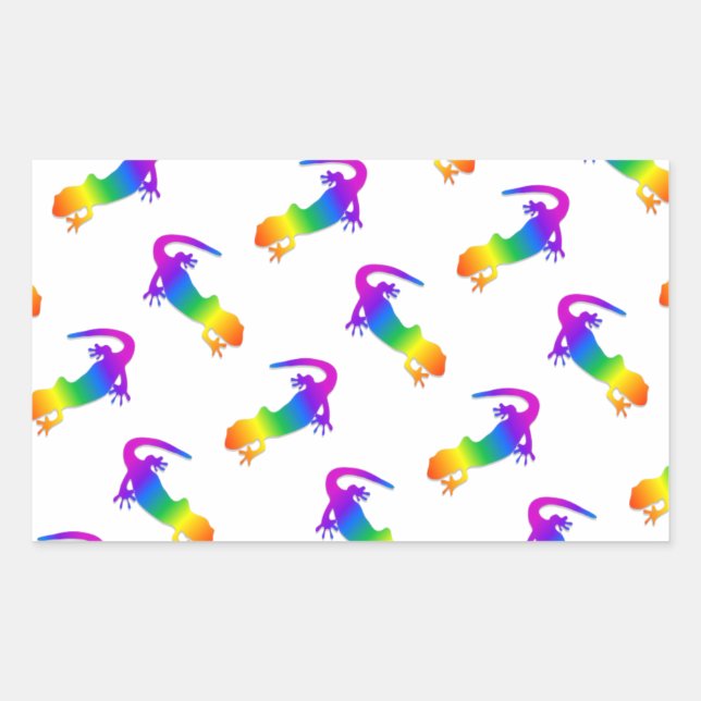 Rainbow Salamander Sticker (Front)