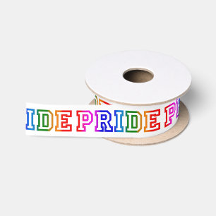 Rainbow Satin PRIDE Ribbon Satin Ribbon
