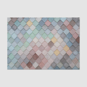 Rainbow Scales Tissue Paper