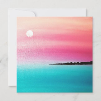 Rainbow-scape note cards