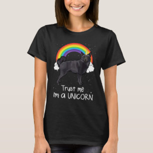Rainbow Schipperke Trust Me Im A Unicorn Dog T-Shirt