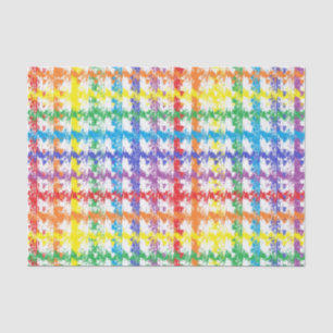 Rainbow Scratch Tissue Paper