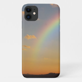 Rainbow screen saver iPhone 11 case