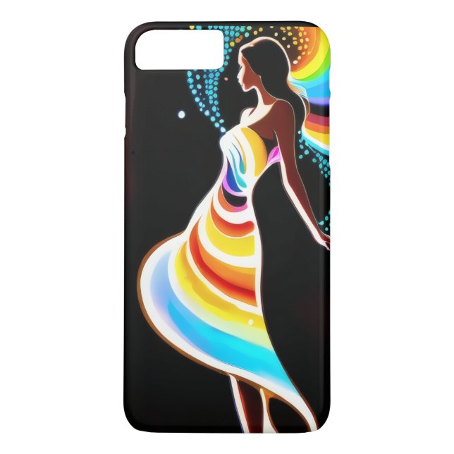 Rainbow serenity iPhone / iPad case (Back)