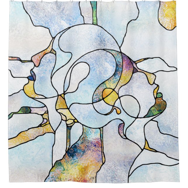 Rainbow shards, stained glass unity (Front)