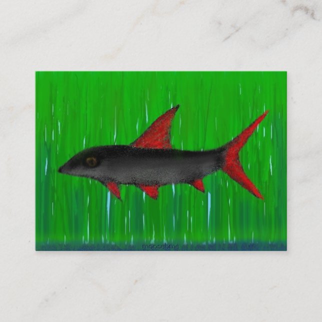 Rainbow Shark Business Card (Front)