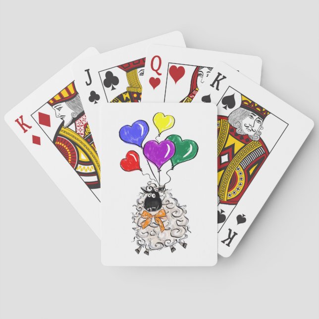 Rainbow Sheep Classic Playing Cards (Back)