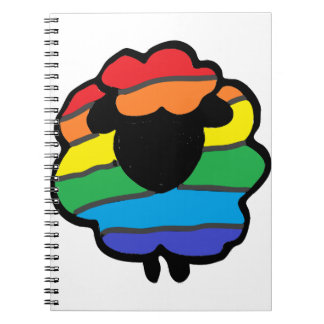 Rainbow Sheep Notebook