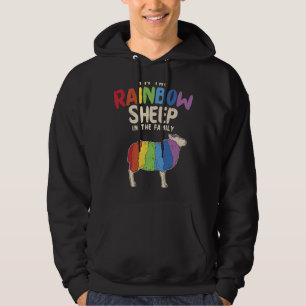 Rainbow Sheep Of The Family Hoodie