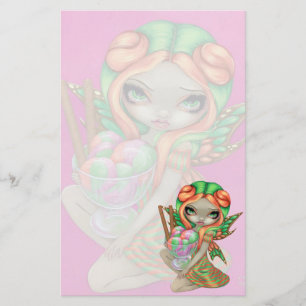 "Rainbow Sherbet Fairy" Stationery