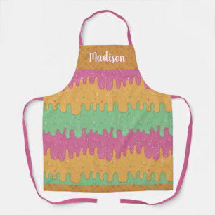 Rainbow Sherbet Ice Cream Apron