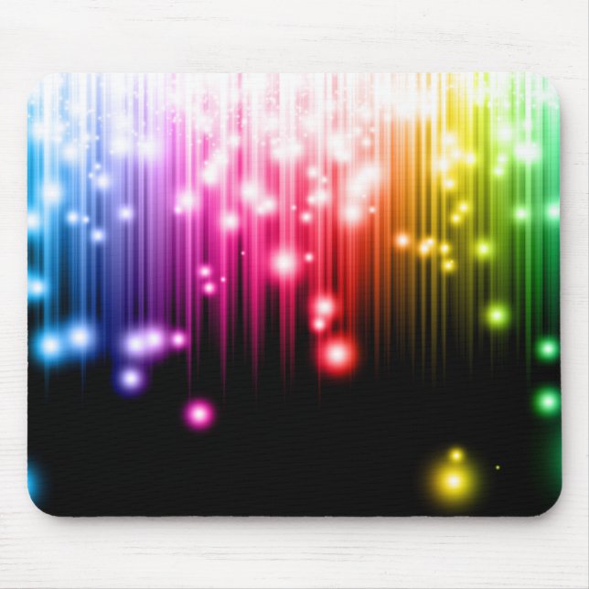 Rainbow shine mouse pad (Front)
