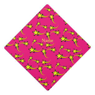 Rainbow Shooting Stars Thunder_Cove Graduation Cap Topper