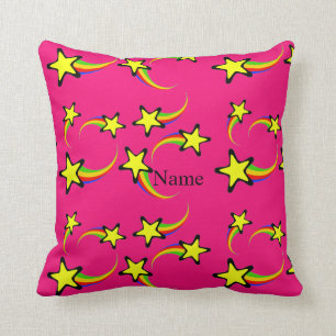 Rainbow Shooting Stars Thunder_Cove Throw Pillow