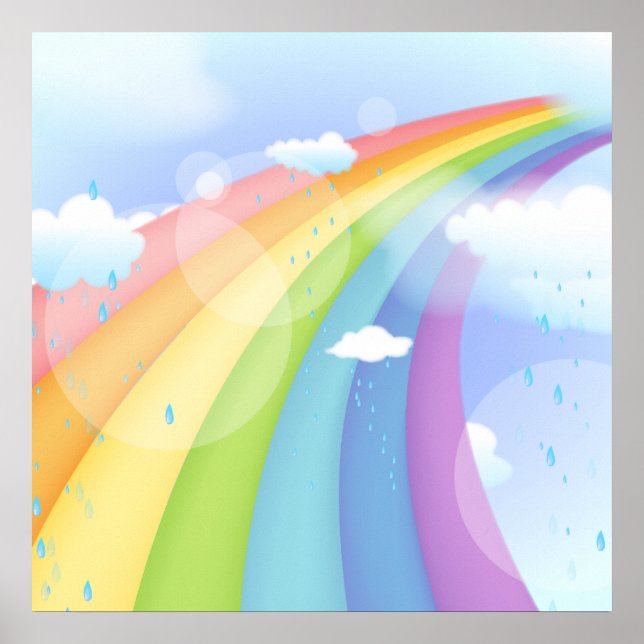 Rainbow Shower Poster (Front)