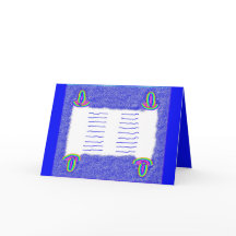 Rainbow Simchat Torah שִׂמְחַת תורָה card