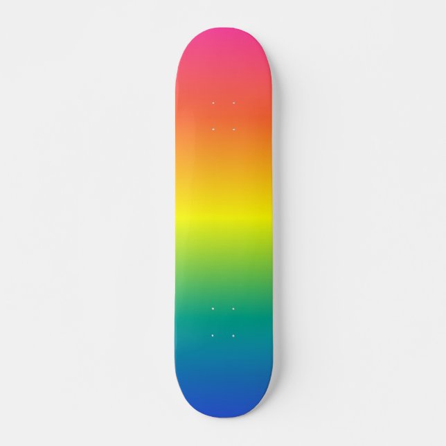 Rainbow skateboard (Front)
