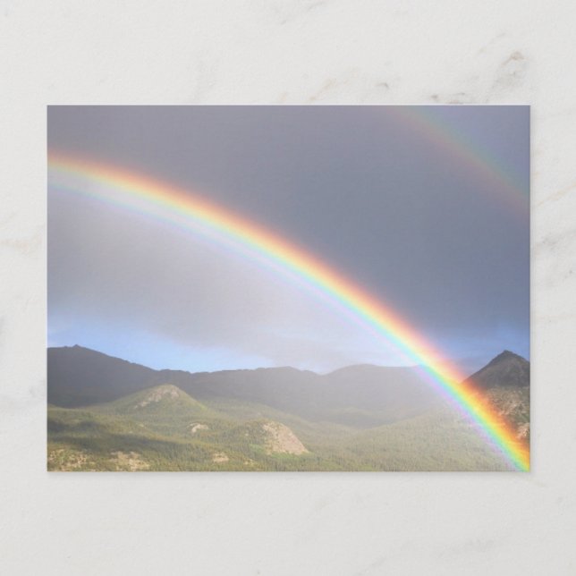 Rainbow Skies Office Personalize Destiny Destiny'S Postcard (Front)