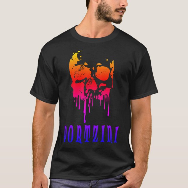 Rainbow Skull T-Shirt (Front)