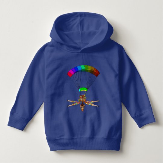 Rainbow Skydiving by The Happy Juul Company Hoodie