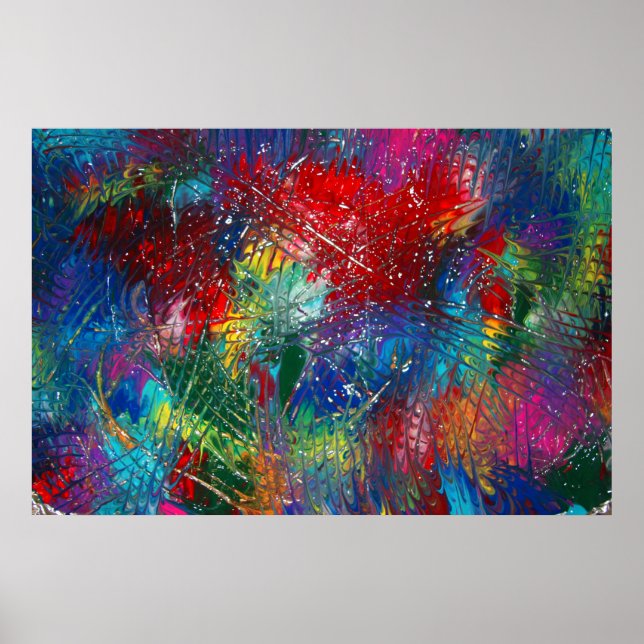 Rainbow Slashes Poster (Front)