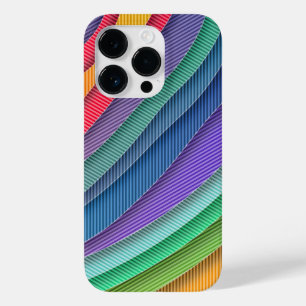 Rainbow Slice Pattern Boho Case-Mate iPhone 14 Pro Case